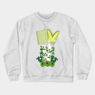 NCT 127/ NCT and WayV Floral Lightstick kpop Crewneck Sweatshirt